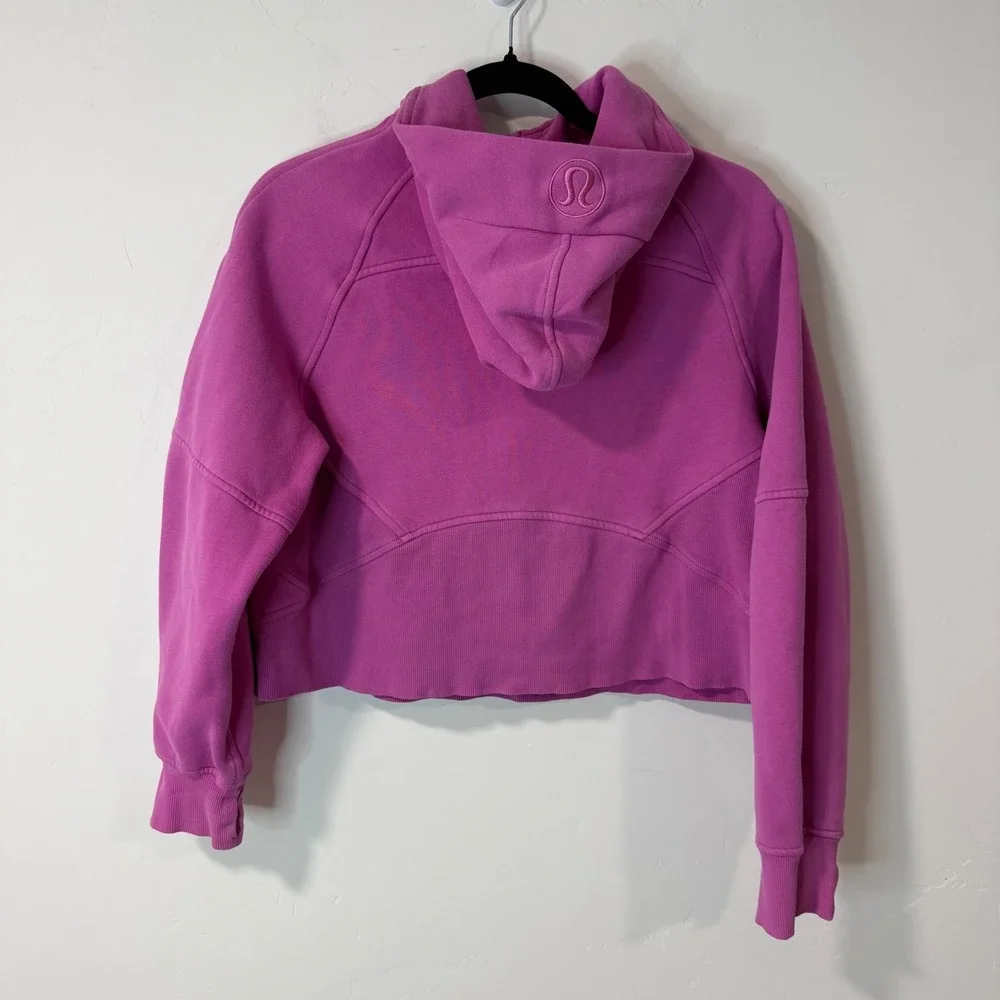 Lululemon Women‎ Scuba Oversized Half-Zip Hoodie XS/S Pink W3DM4S
